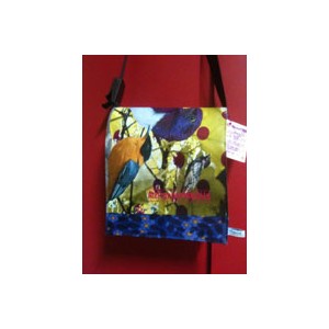 sac bandoulière oiseaux 
