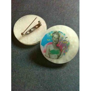 broche épingle coco