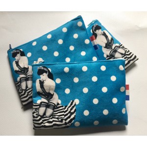 trousse pin-up velours